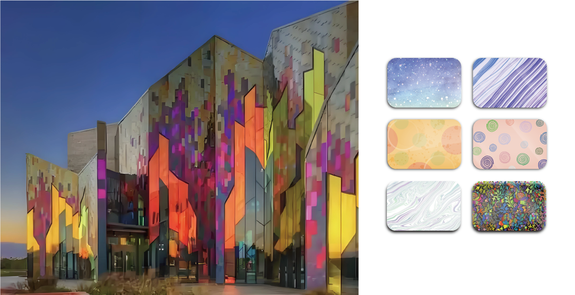 Film Coated Glass for Architecture