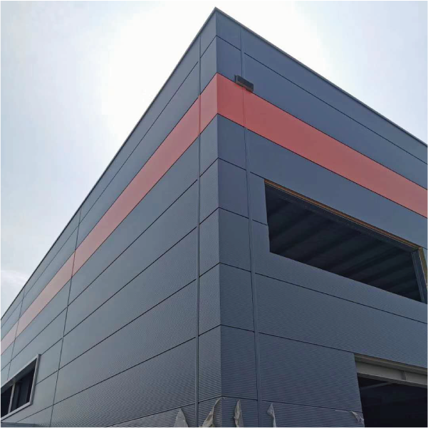 prepainted coils for building facades
