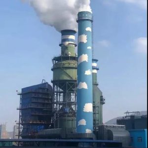 Converter gas scrubbing towers