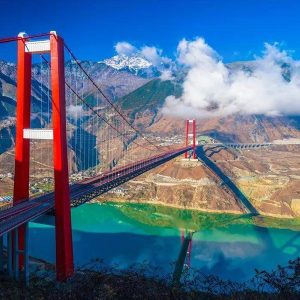 daduhe special railway bridge